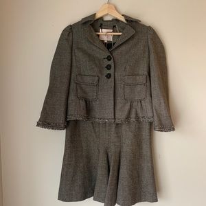 NWT Rebecca Taylor | Tweed suit (jacket & skirt)